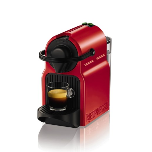 Cafetera Nespresso Krups Inissia XN1005 ruby red Roja
