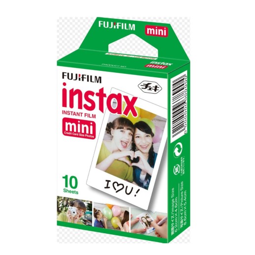 Papel fotográfico Fujifilm Glossy para Instax Mini