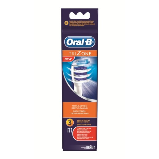 Foto Recambio cepillo dental Braun Oral B EB 30-3 Trizone 3 unidades